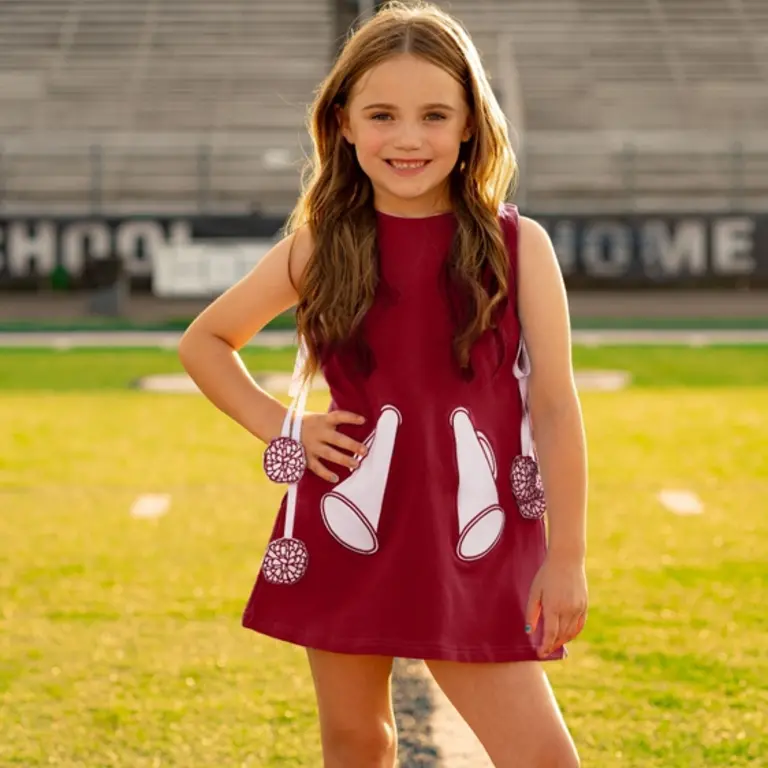 The Yellow Lamb Garnet Megaphone Jumper Dress