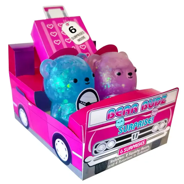 Zorbitz 6 Pc. Surprise Squishy Bear Budz