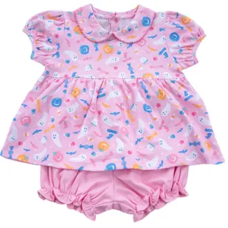 James And Lottie No Tricks Just Treats Bloomer Set