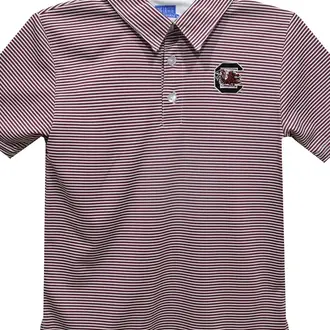 Vive La Fete SC Gamecock Striped Polo