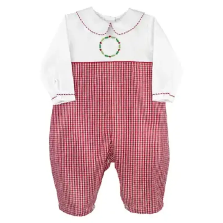 Petit Ami Embroidered Holiday Longall