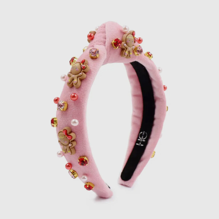 Heady Chic Pink Gingerbread Headband