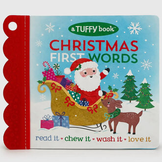 Cottage Door Press Christmas First Words Tuffy Teether Book