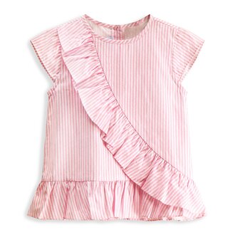 Bella Bliss Calista Blouse Pink Bubble Stripe