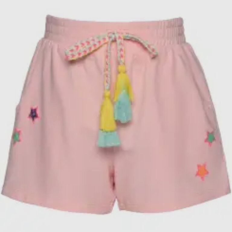 hannah banana Star Patch Tasel Short