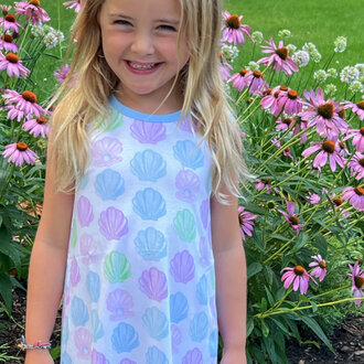 James And Lottie Sea Shells Knit Dress