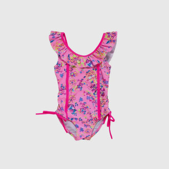 Blueberry Bay Pink Paradise One Piece Swim