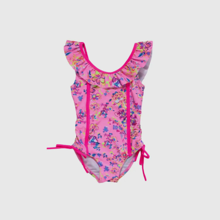 Blueberry Bay Pink Paradise One Piece Swim