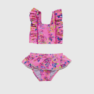 Blueberry Bay Poolside Escape Two Piece Swimsuit