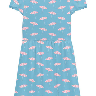 KicKee Pants Seaside Beach Umbrellas - Lola Swing Dress