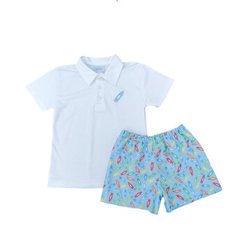 James And Lottie Crayon Polo