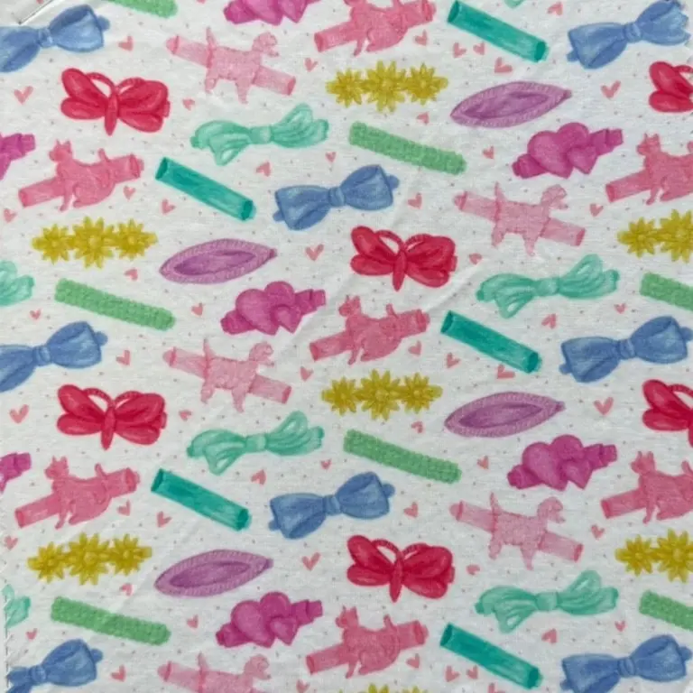 Macaron & Me Barrettes Ruffle Footie