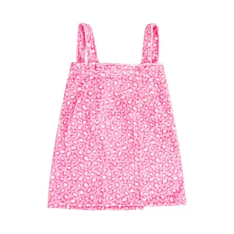 Macaron & Me Pink Leopard Spa Wrap