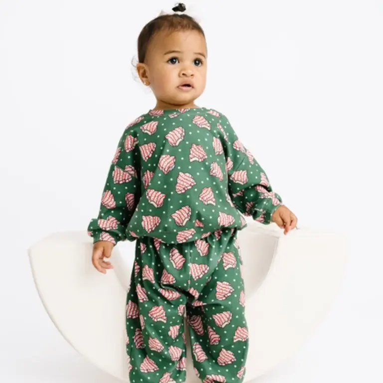 Little One Shop Tree Treats Sweatsuit Set
