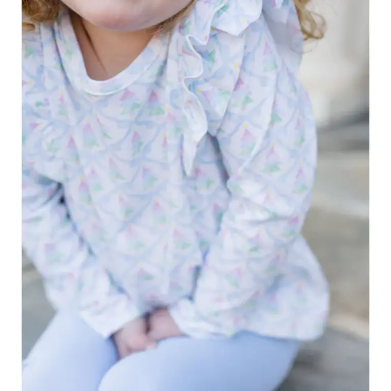 James And Lottie Cooper Christmas Tree Legging Set