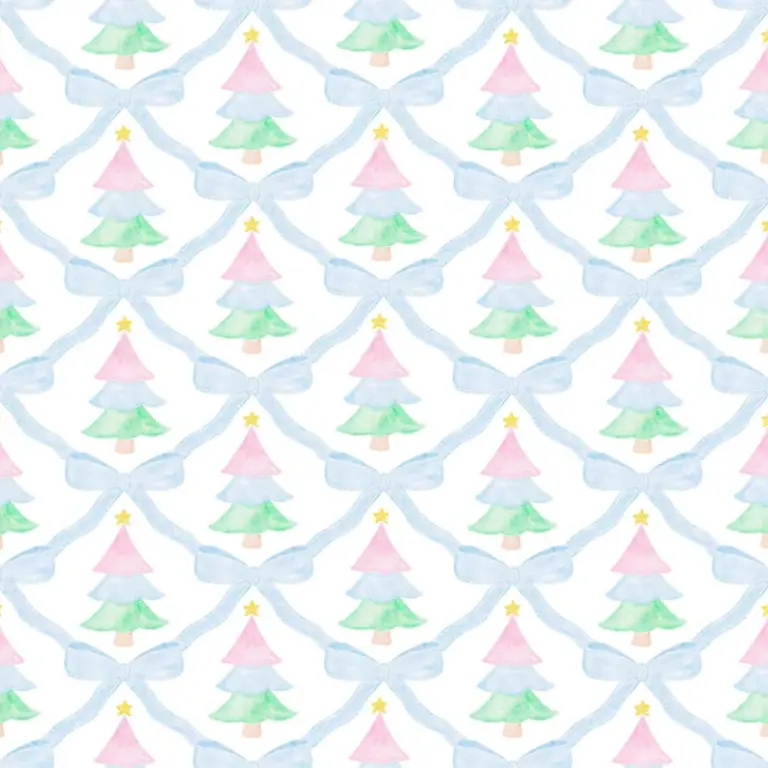 James And Lottie Isla Christmas Tree Long Bubble with Bow