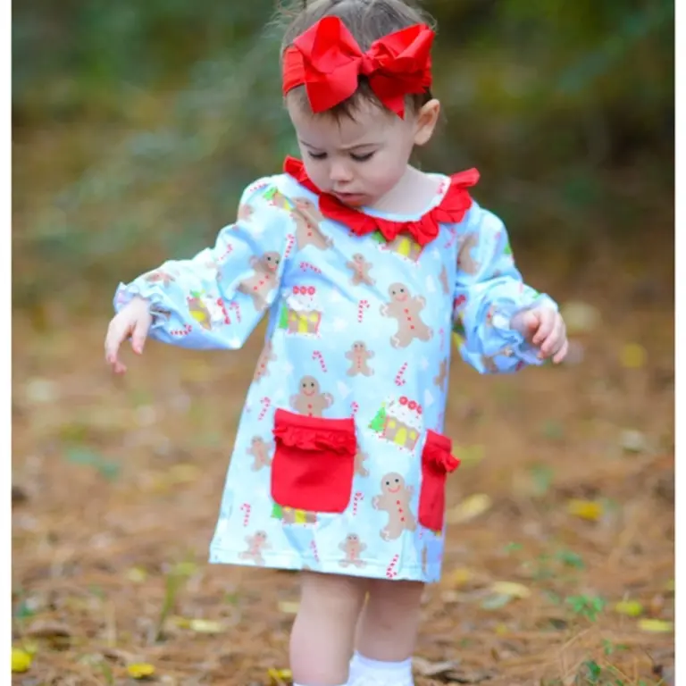 Mainstreet Collection Gingerbread L/S Dress