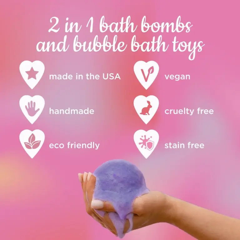 Two Sisters Spa Enchanted Surprise Toy Bath Bomb