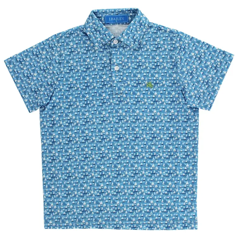 Bailey Boys Sport Polo Sailboat