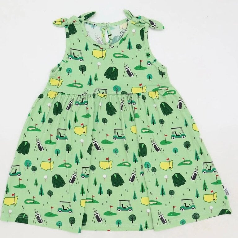 southern slumber Golf Shoulder Tie Dress