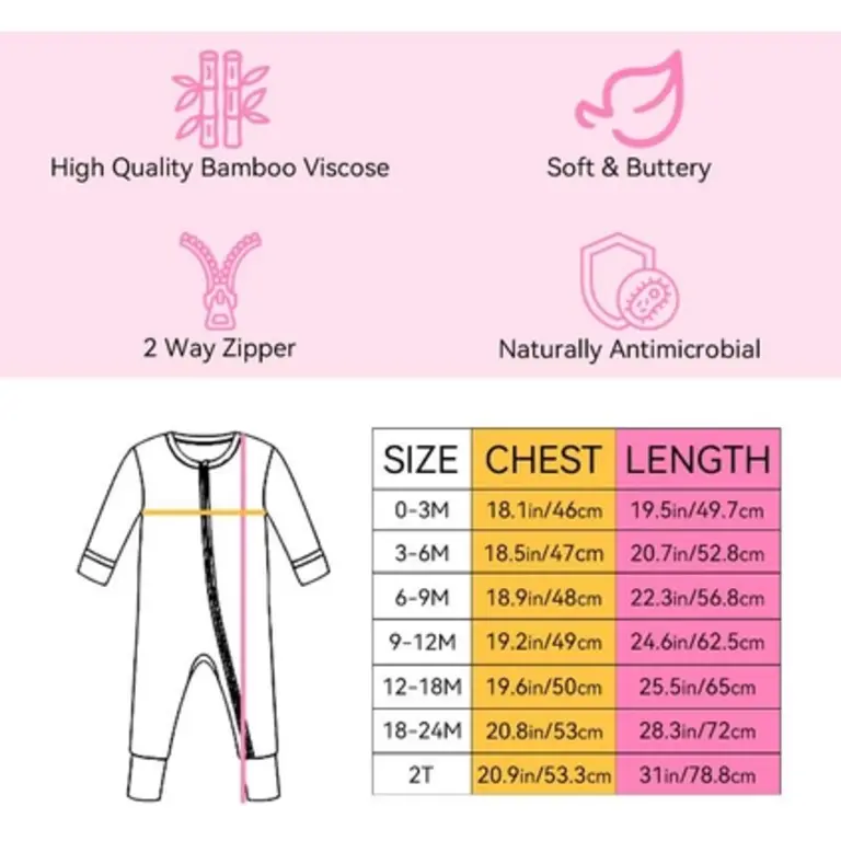 Charlies Project Kids Cookie Bamboo Convertible Zippy Romper