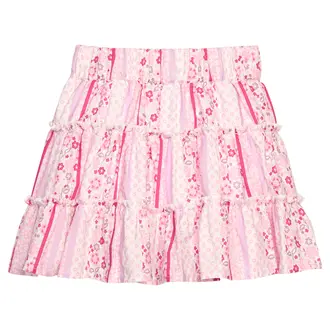 Bisby Natalie Skort - Floral Stripe