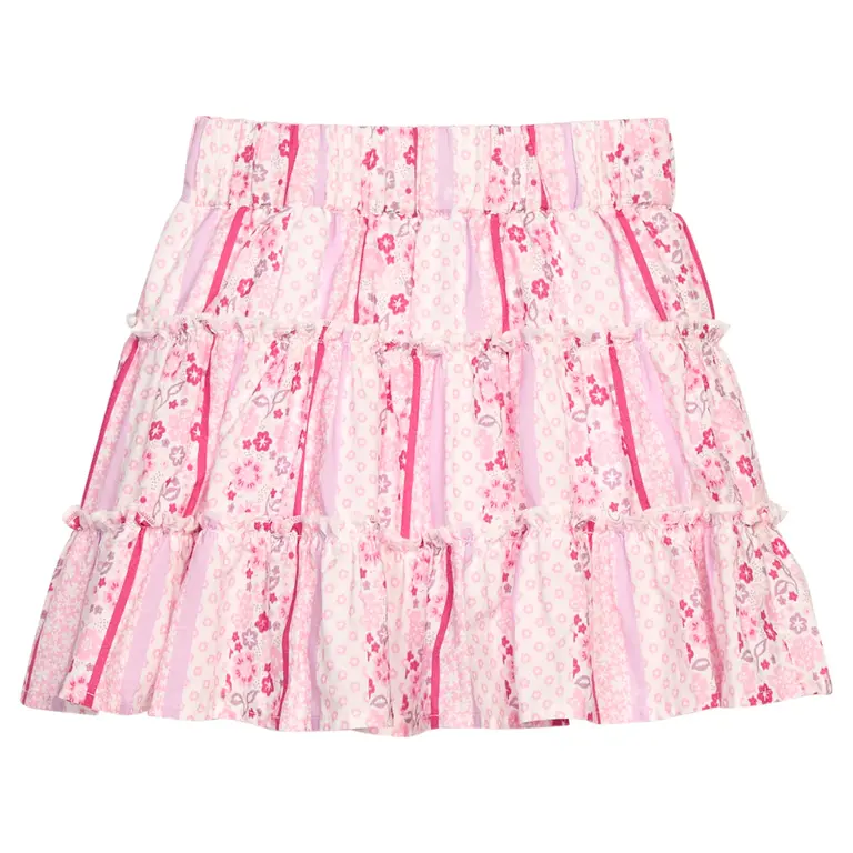 Bisby Natalie Skort - Floral Stripe