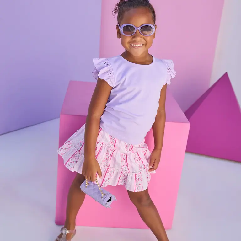 Bisby Eyelet Tank - Lilac