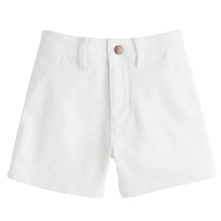 Bisby Ivory Denim Shorts