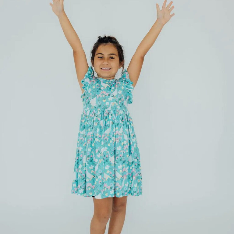 Mila & Rose Silly Goose Flutter Dress
