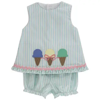 Bailey Boys Sundae Funday Bloomer Set