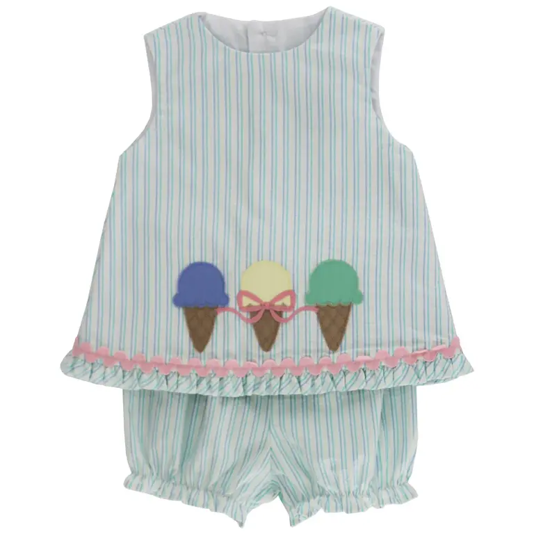 Bailey Boys Sundae Funday Bloomer Set