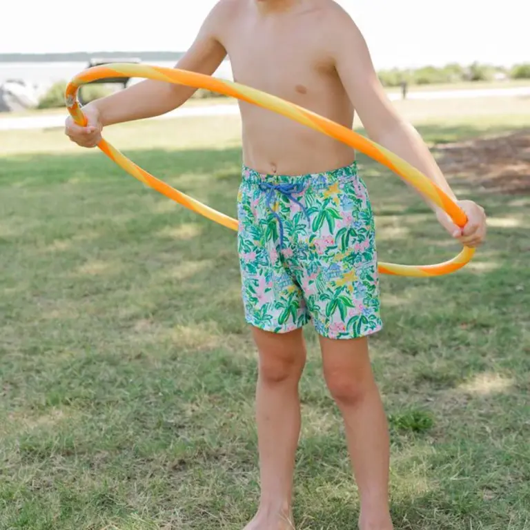 Bailey Boys Board Shorts- Pagoda Gardens