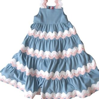 Banana Split Saylor Ric Rac Dress