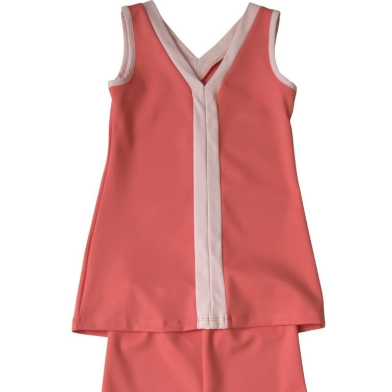 Emma Jean Scarlett Athletic Dress Coral
