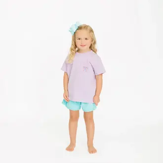 itsy bitsy Pink Bow Pocket Tee