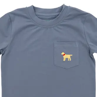 itsy bitsy Dog Pocket Tee