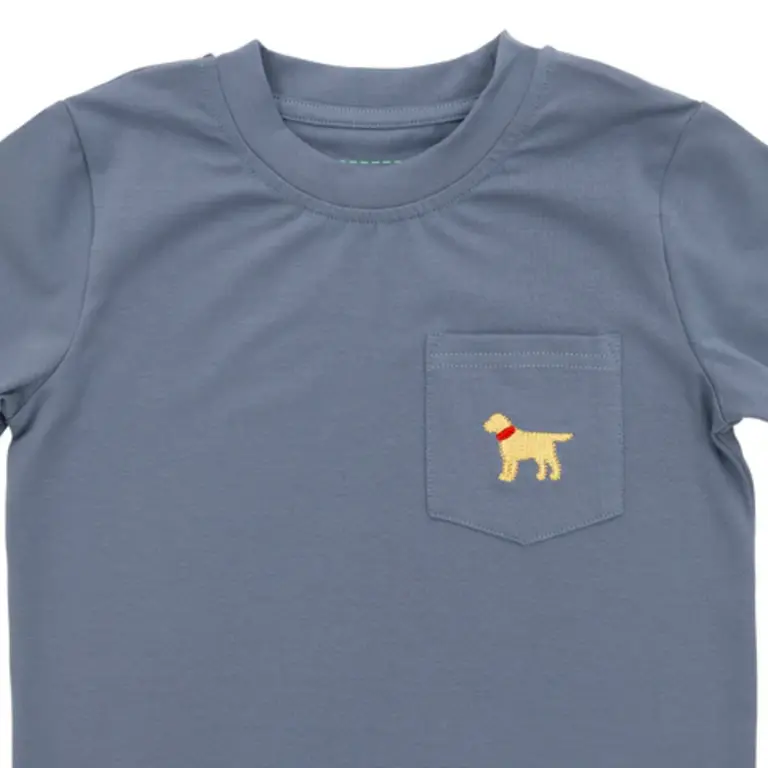 itsy bitsy Dog Pocket Tee