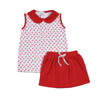 Baby Loren Sweet as Cherries Skort Set
