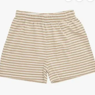 itsy bitsy Knit Khaki Stripe Short