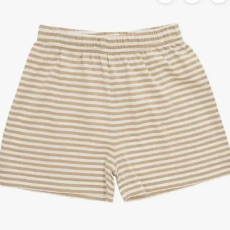 itsy bitsy Knit Khaki Stripe Short