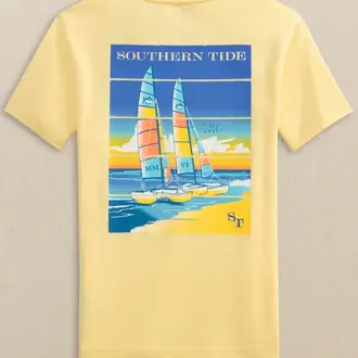 Southern Tide Beach Catamarans Tee