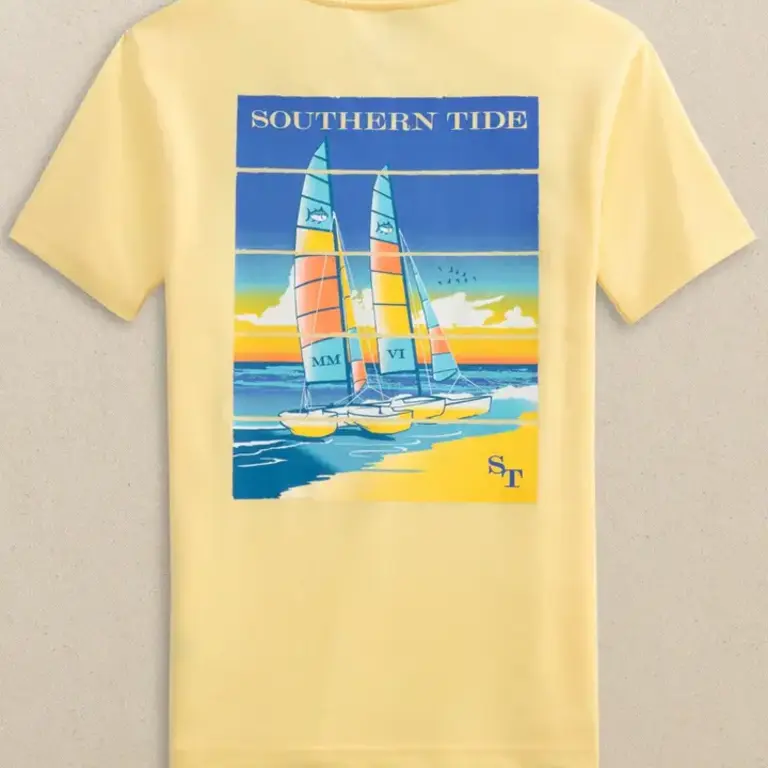 Southern Tide Beach Catamarans Tee