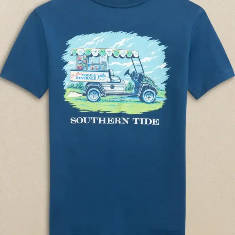 Southern Tide Skipjack Food & Bev Cart Tee