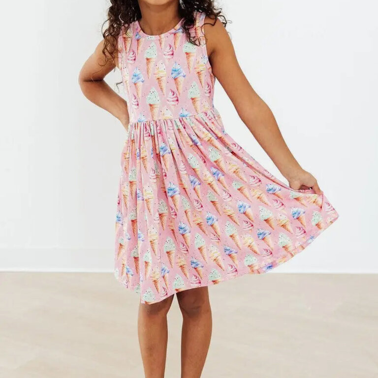 Mila & Rose Ice Cream Dreams Tank Twirl Dress