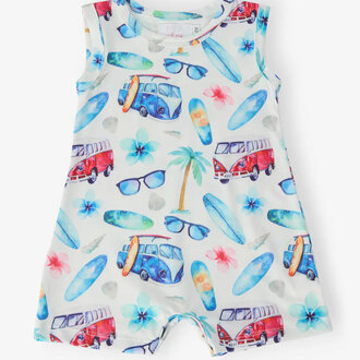 Mila & Rose Aloha Shorty Romper