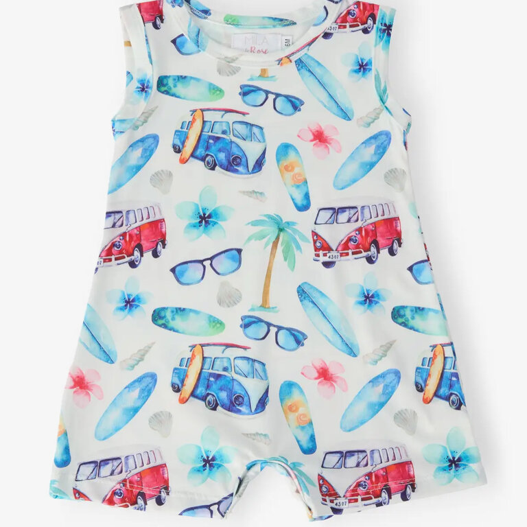 Mila & Rose Aloha Shorty Romper