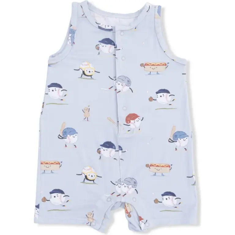 Angel Dear Baseballs Playing Baseball Romper