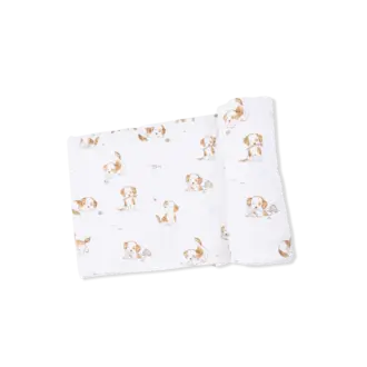Angel Dear Explorer Puppy Swaddle Blanket