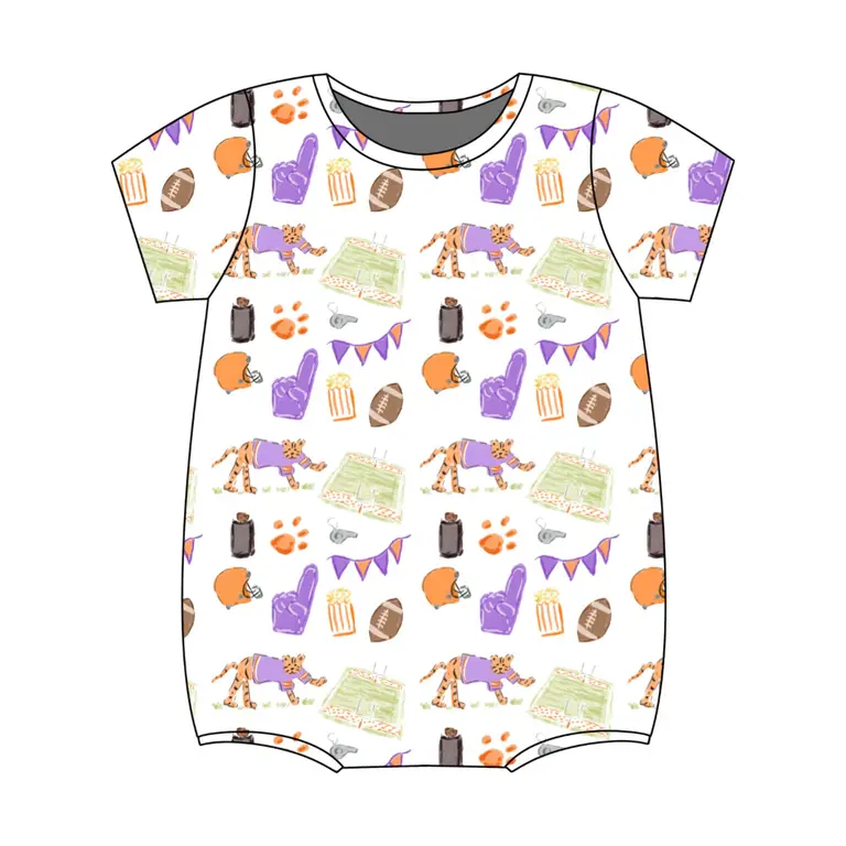 Three Little Ducks Bates Bubble- Game Day Tiger Paws
